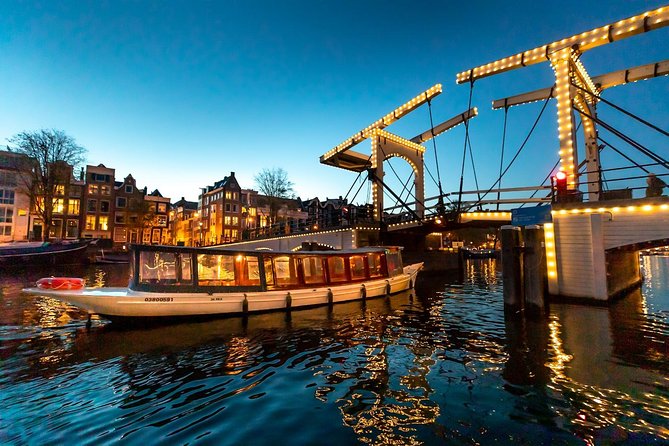 Saloon Boat at Night